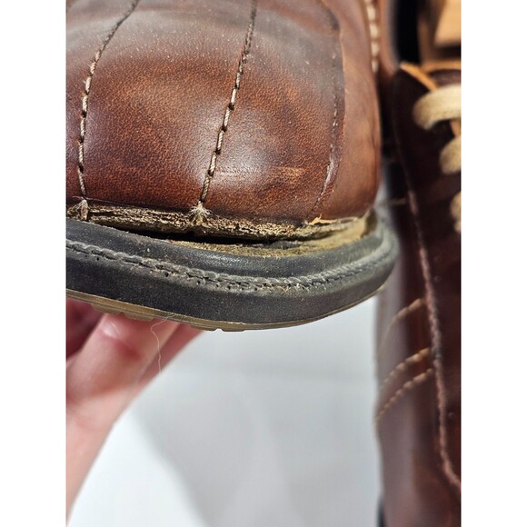 ALLEN EDMONDS Jack Nicklaus Signature Golf Cleats Shoes Brown Men's Size 10.5 - Picture 7 of 11